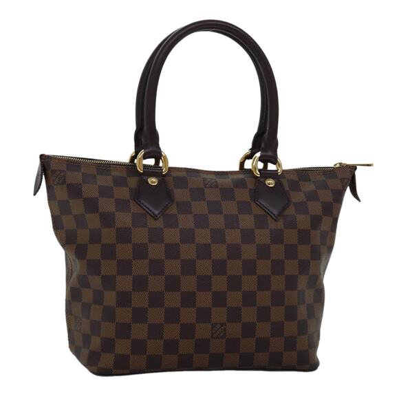 LOUIS VUITTON Damier Ebene Saleya PM Tote Bag N51183 - Picture 1 of 16